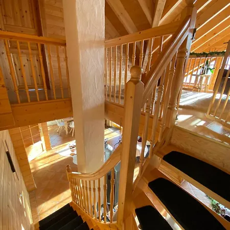 Luxus Blockhaus - Panoramablick, Direkt Am Skilift 펜션