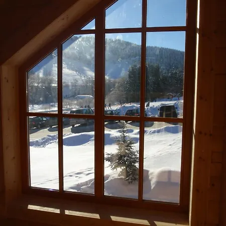 Luxus Blockhaus - Panoramablick, Direkt Am Skilift 펜션 *