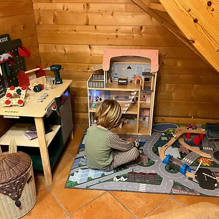 펜션 Luxus Blockhaus - Panoramablick, Direkt Am Skilift 빌링겐